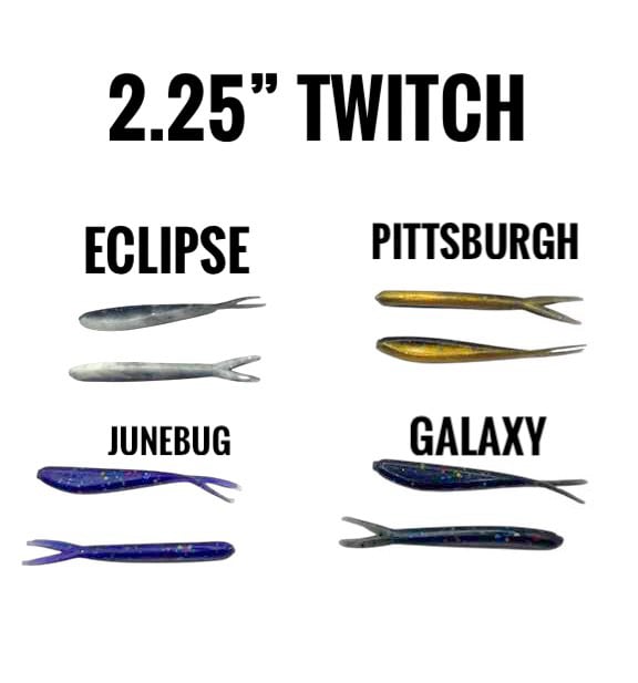 2.25 twitch minnow/ 10 pack