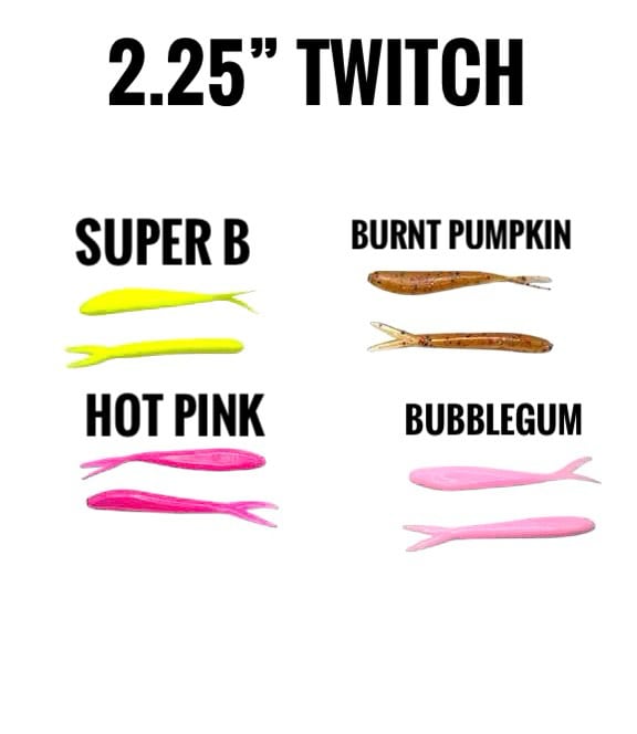2.25 twitch minnow/ 10 pack