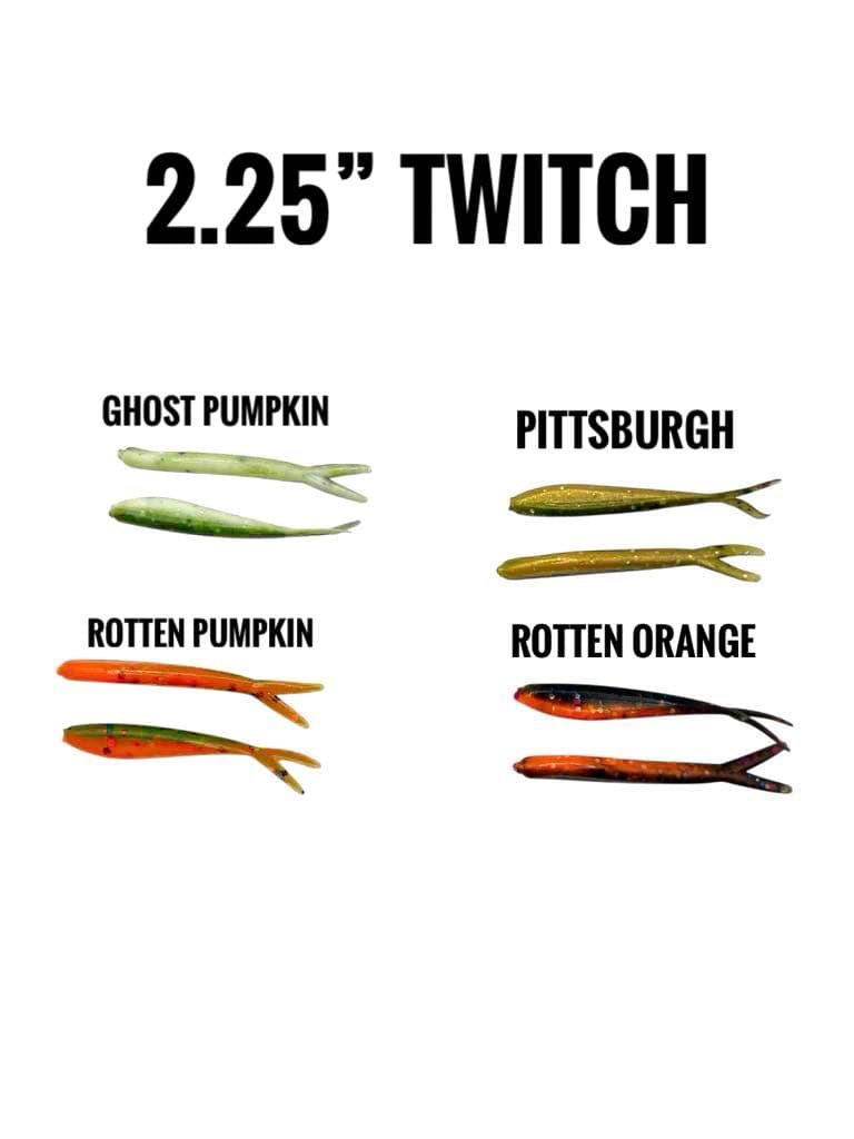 2.25 twitch minnow/ 10 pack