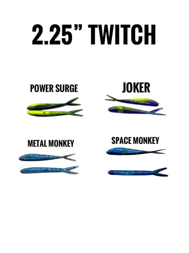 2.25 twitch minnow/ 10 pack