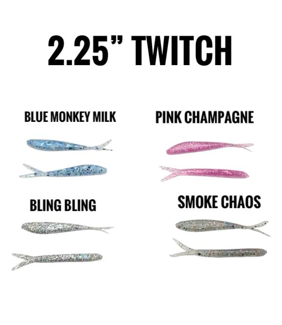 2.25 twitch minnow/ 10 pack